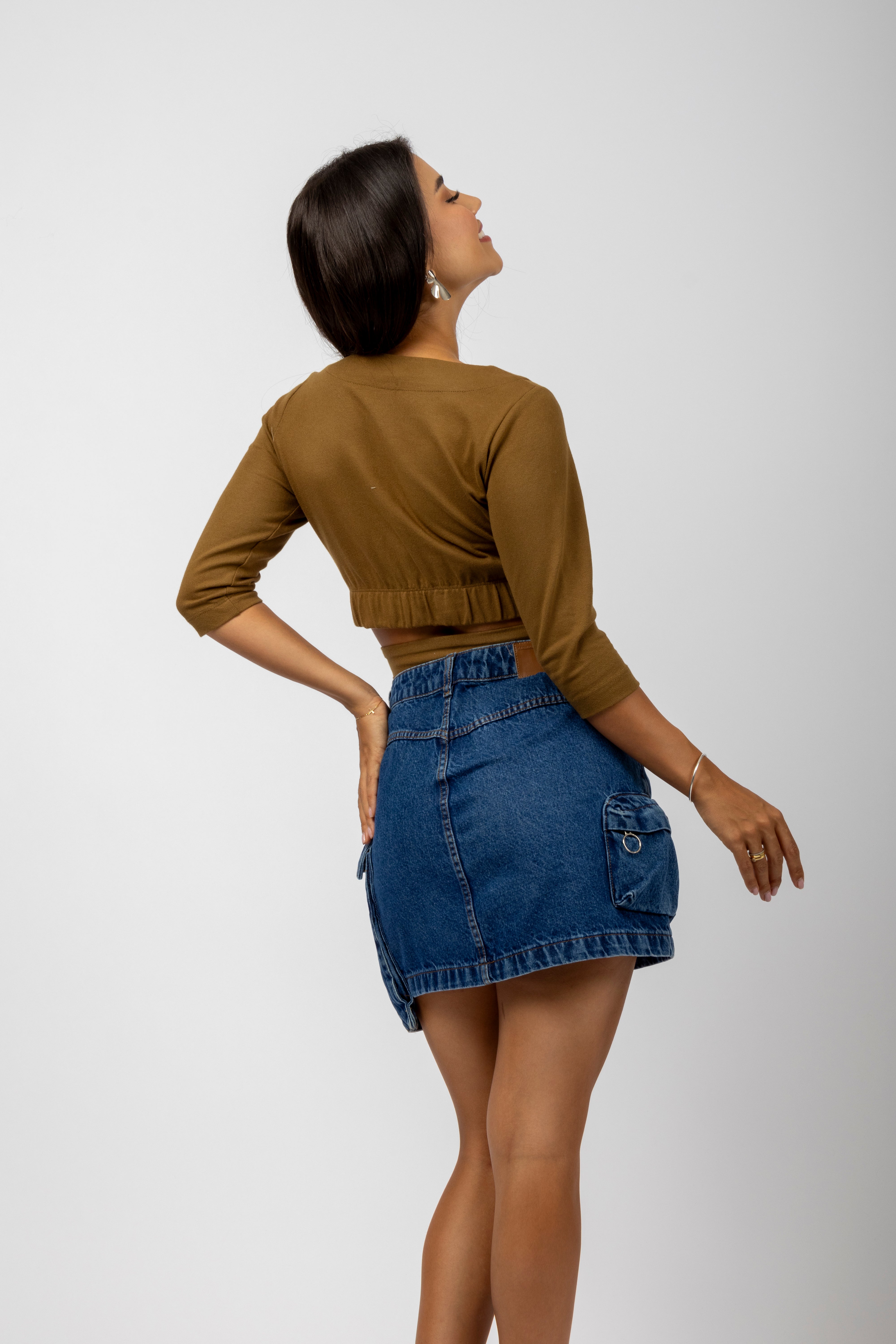 Cropped com Amarração